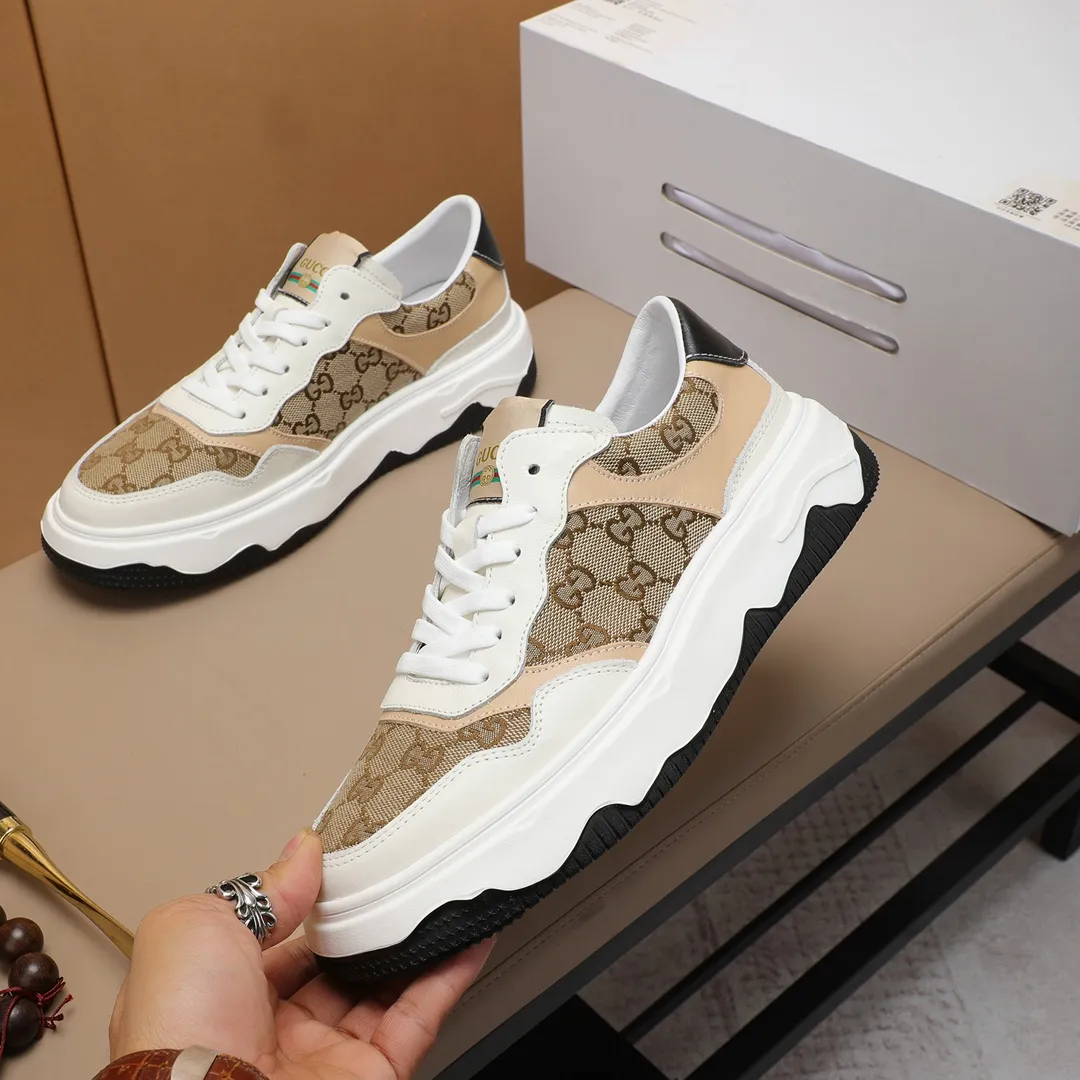 Men's shoes💰440 GUCCI🔍🔍2023 latest model On sale at the same time at the counter, original calfskin imported from Italy, genuine leather lining, (high-end, luxury, and class) exquisite workmanship, soles: original soles specially provided by the original factory, ⚠Exclusive double-layer movable molded soles are super comfortable⚠, real photos🎬The real ones are better🔍🔍"High quality·Follow the order" code number 38-44